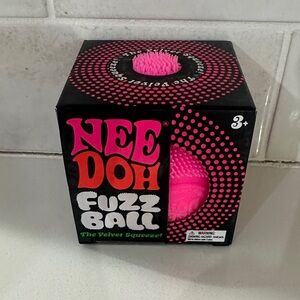 Fuzz Ball - Pink Velvet Squeezer